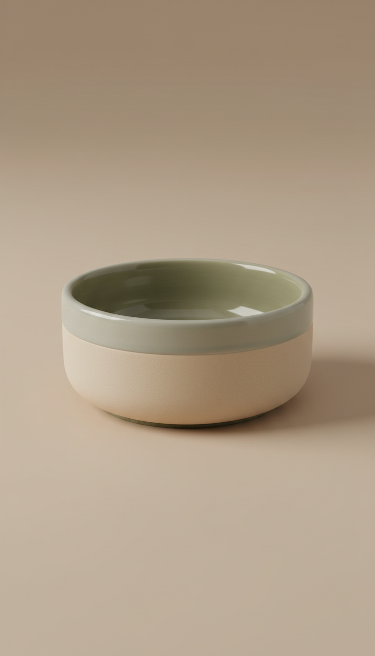 Stone Ceramic Pet Food Bowl