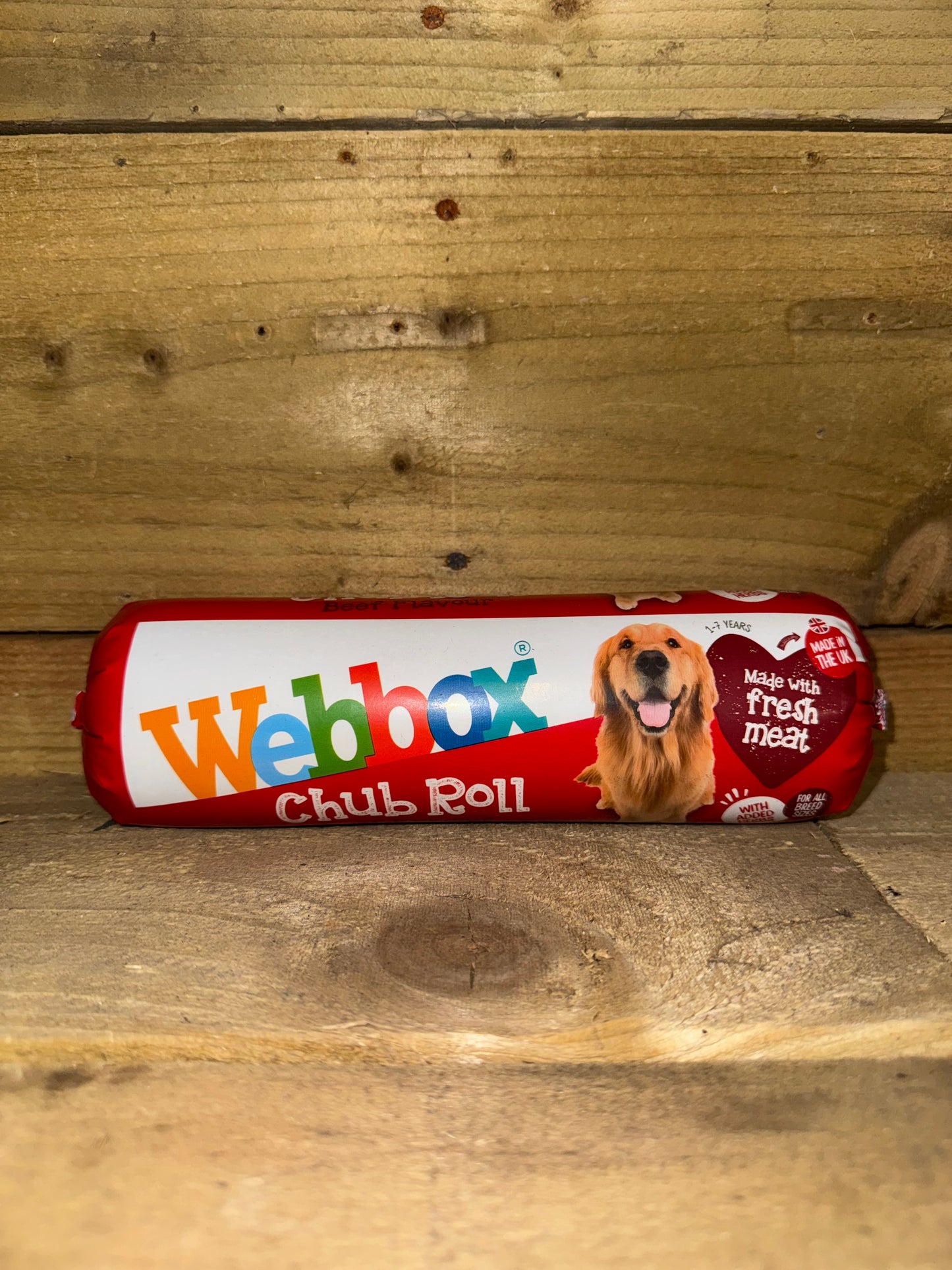 WEBBOX CHUB ROLL BEEF