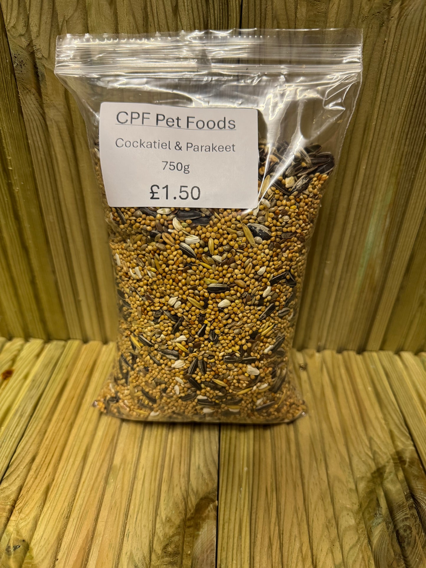 COCKATIELS & PARAKEET MIX 750g