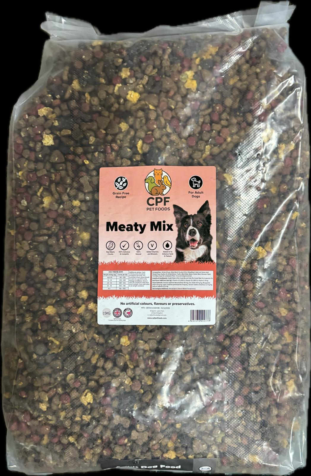 CPF PET FOODS MEATY MIX 15kg