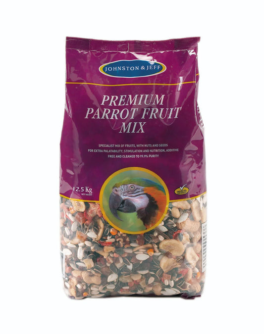 J&J PREIUM PARROT FRUIT MIX 12.75KG