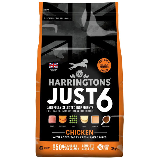 HARRINGTON JUST 6 CHICKEN 2KG