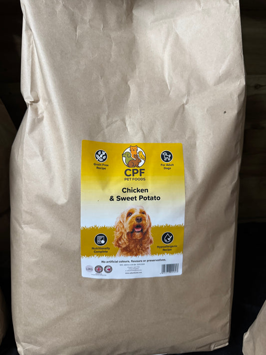 CPF PET FOODS CHICKEN & SWEET POTATO 12kg