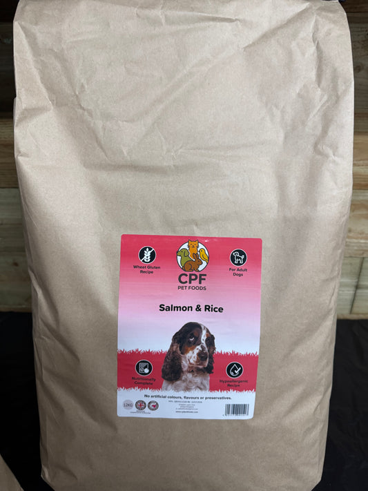 CPF PET FOODS SALMON & RICE 12kg
