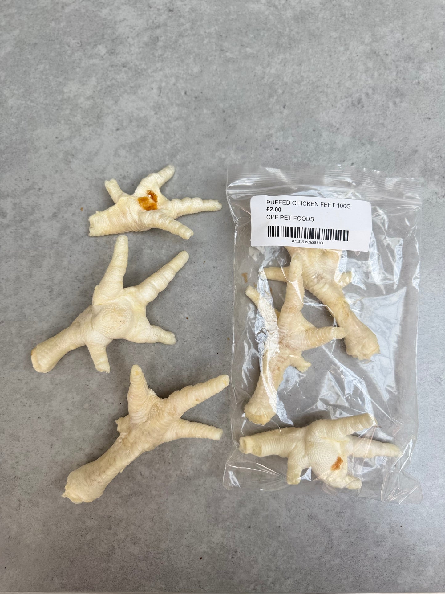 CHICKEN FEET 100G