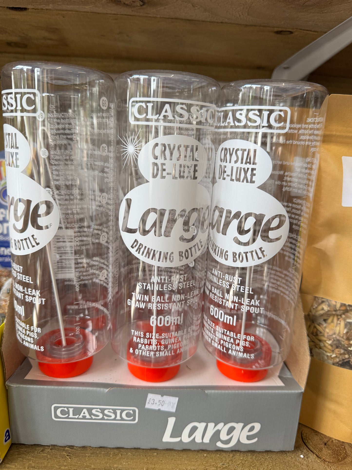 LARGE WATER BOTTLE 600ML