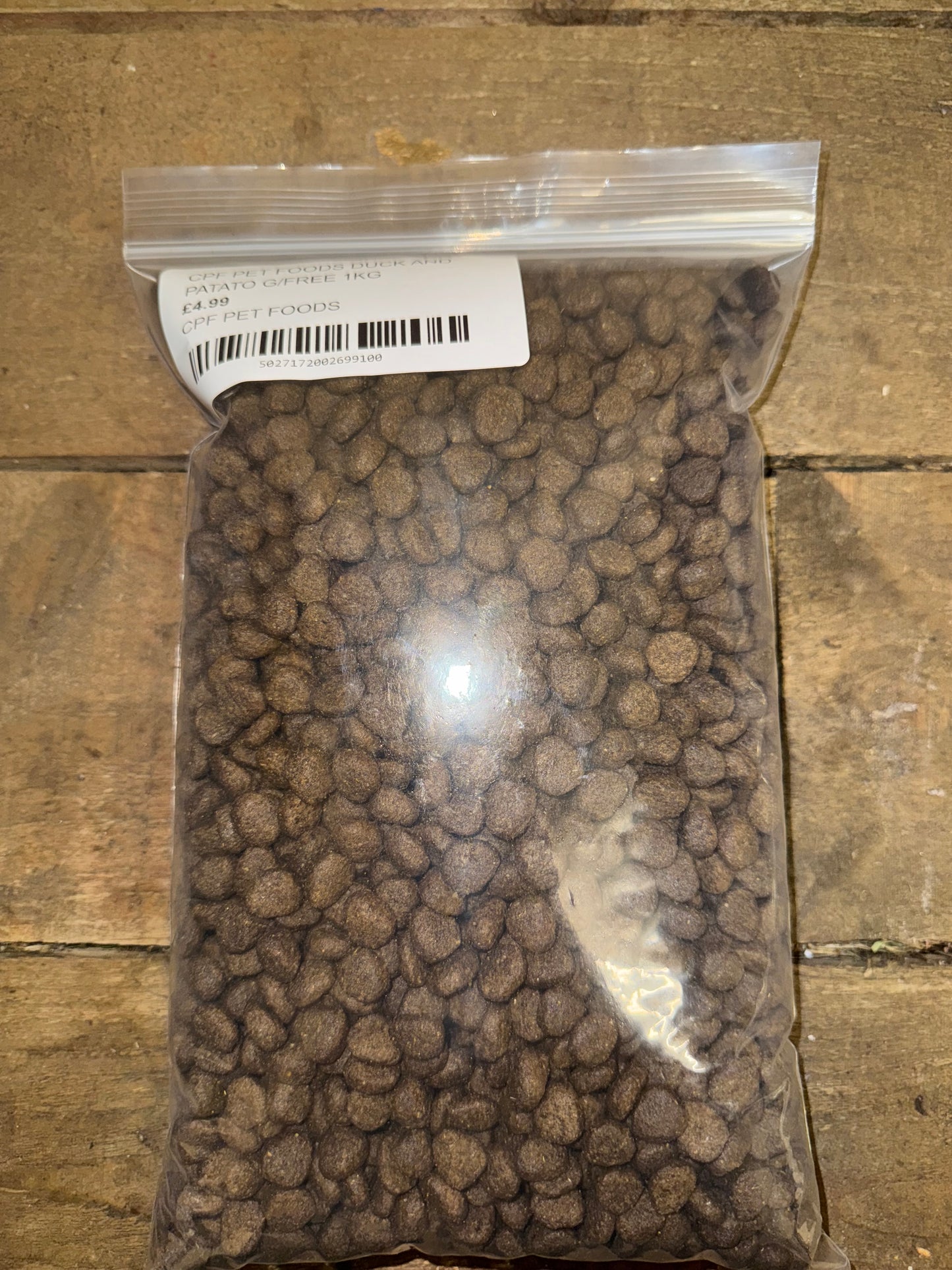 CPF PET FOODS DUCK & POTATOE GRAIN FREE 1kg
