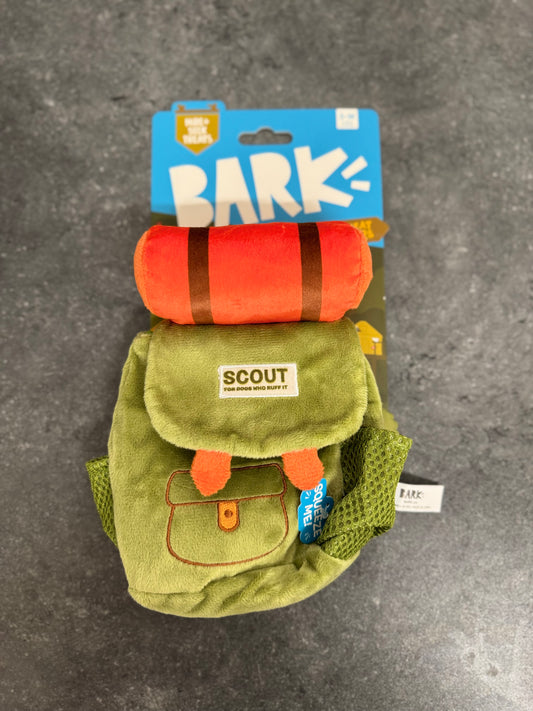 BARK ROWDY RUCKUS RUCKSACK DOG TOY
