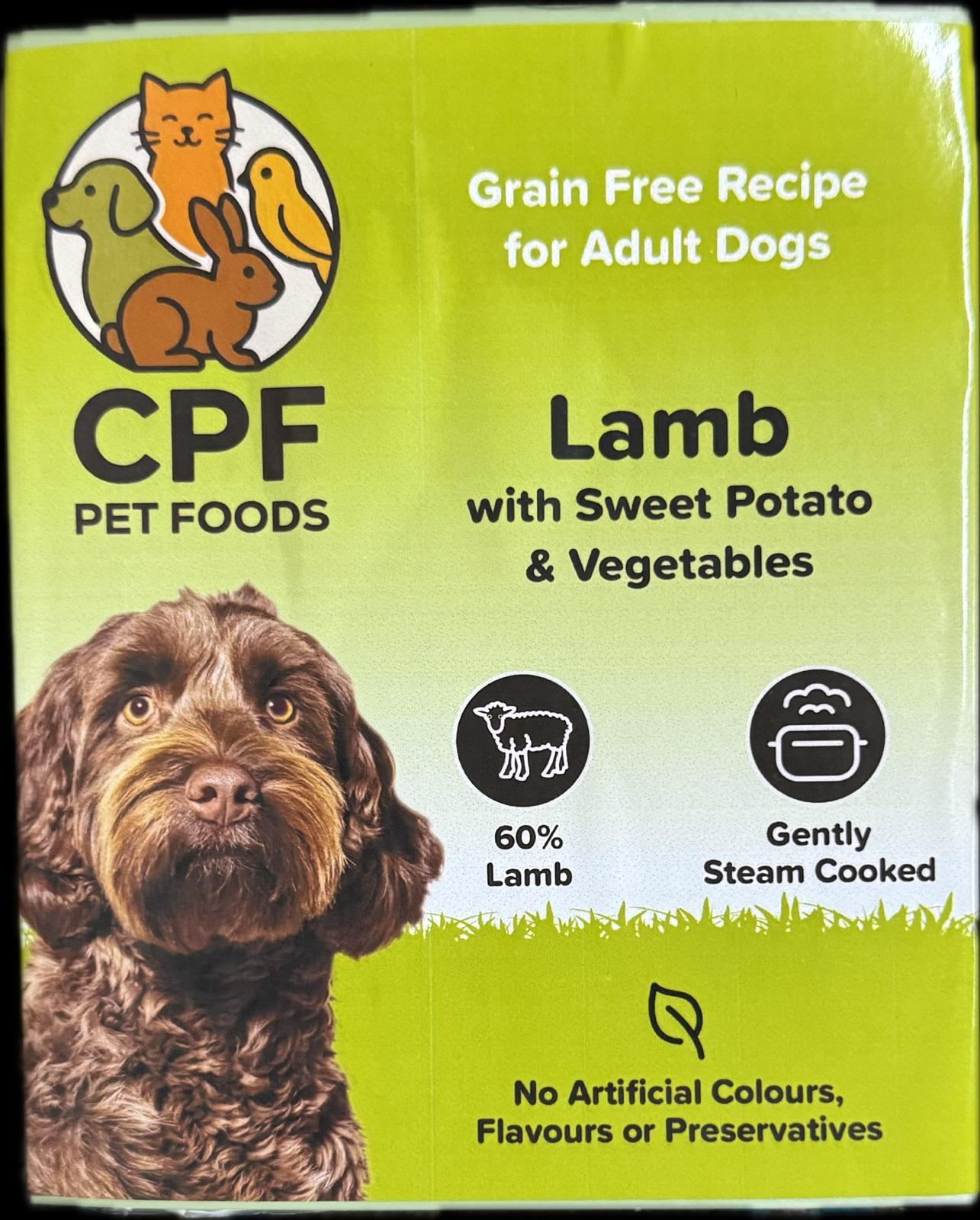LAMB WITH SWEET POTATO & VEG