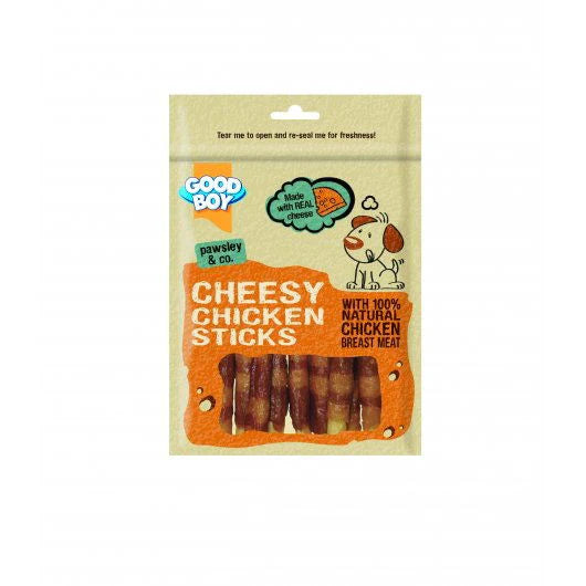 CHEESY CHICKEN STICKS