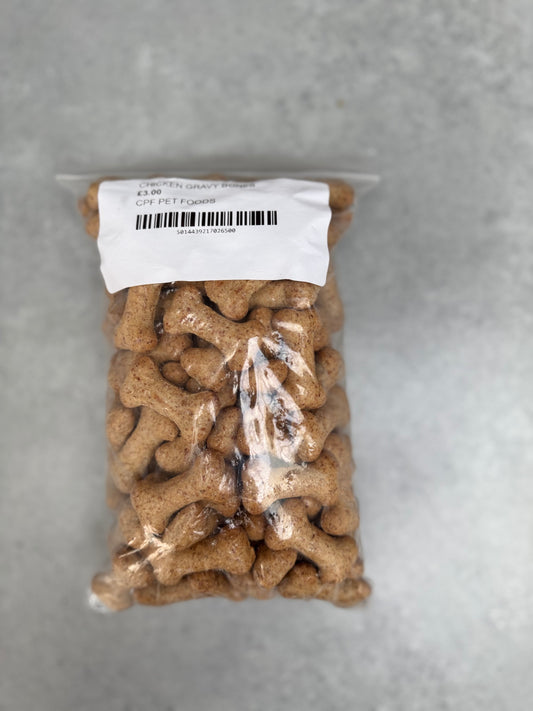 CHICKEN GRAVY BONES (500g)