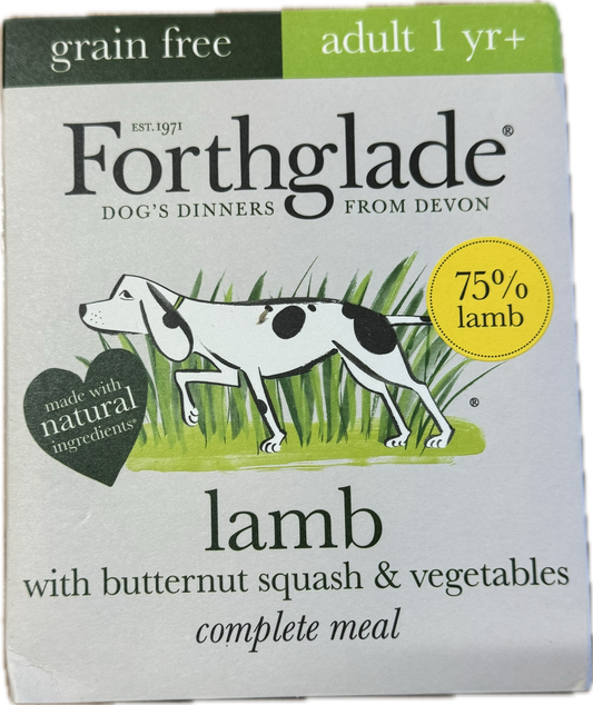 FORTHGLADE LAMB WITH BUTTERNUT SQUASH & VEG