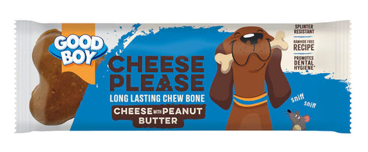 GOOD BOY CHEESE PLEASE CHEESE WITH PEANUT BUTTER
