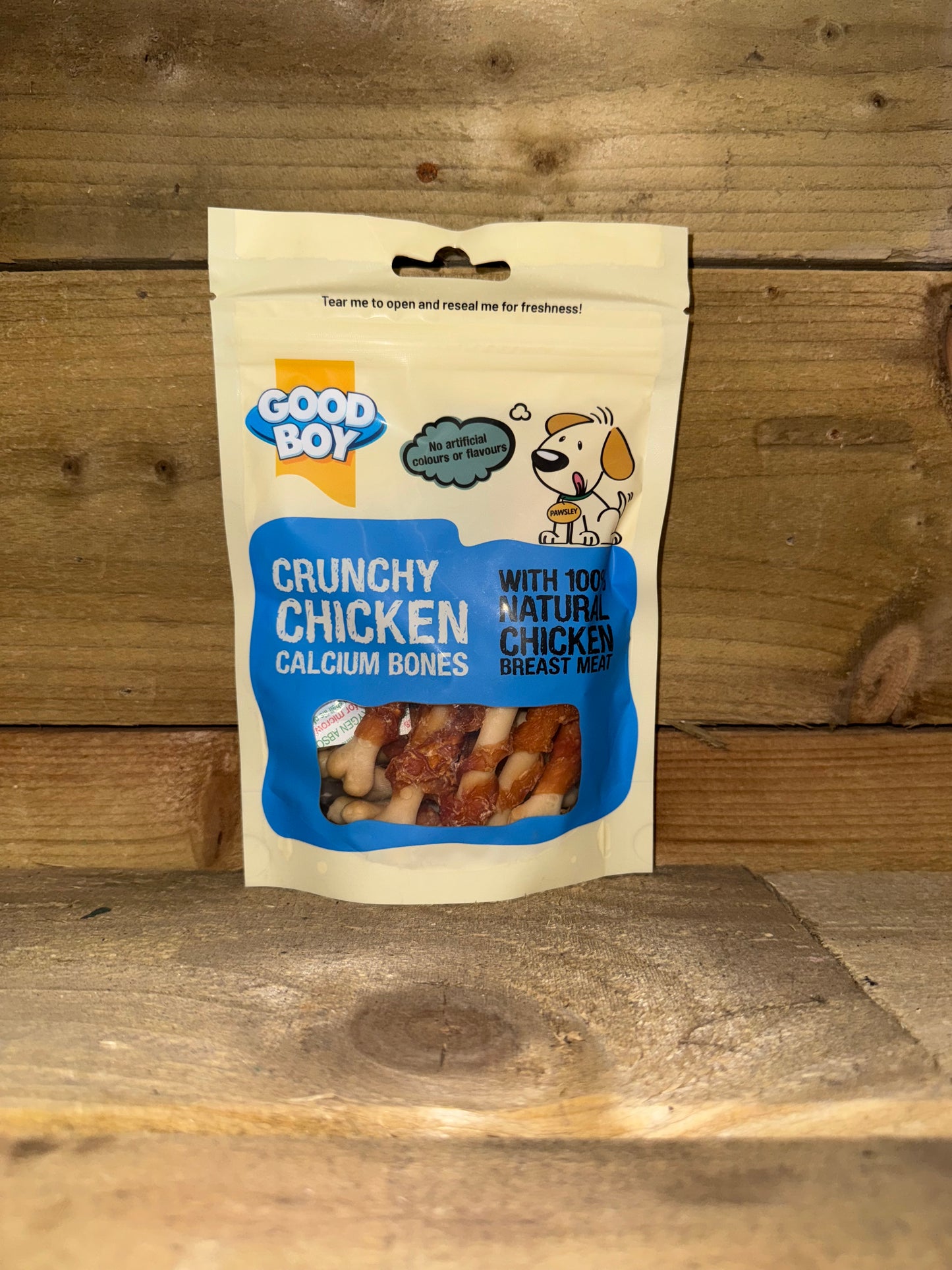 GOOD BOY CRUNCHY CHICKEN CALCIUM BONES