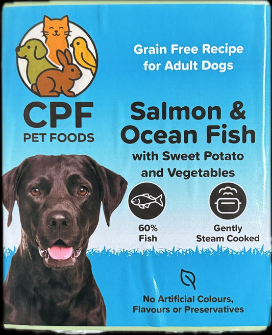 CPF PET FOODS SALMON & OCEAN FISH 395G