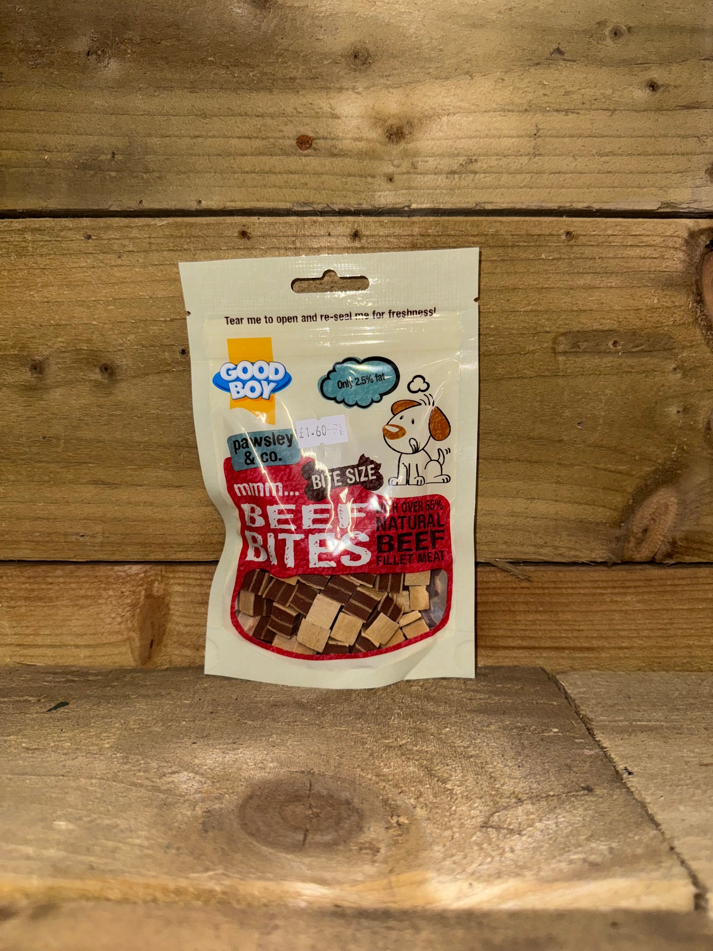 GOOD BOY BEEF BITES