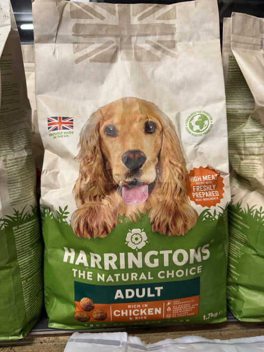 HARRINGTONS CHICKEN & RICE 1.7KG