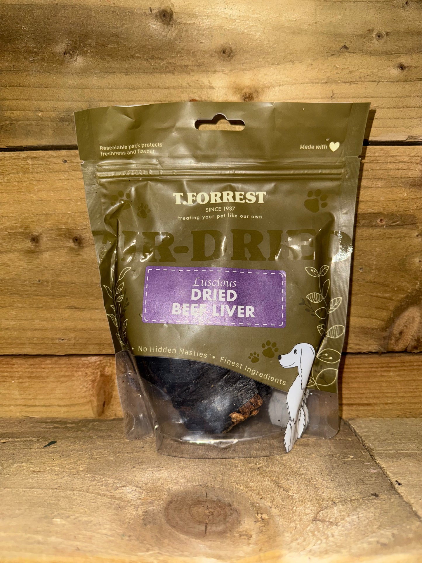 T. FOREST DRIED BEEF LIVER
