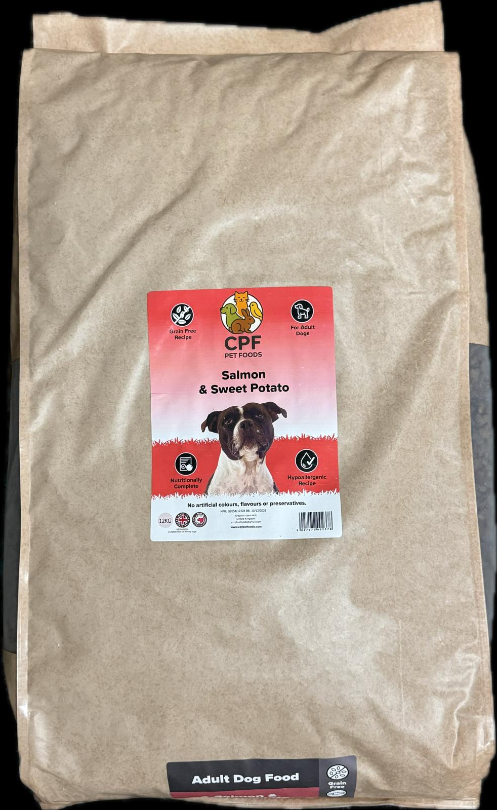 CPF PET FOODS SALMON & SWEET POTATO 12kg