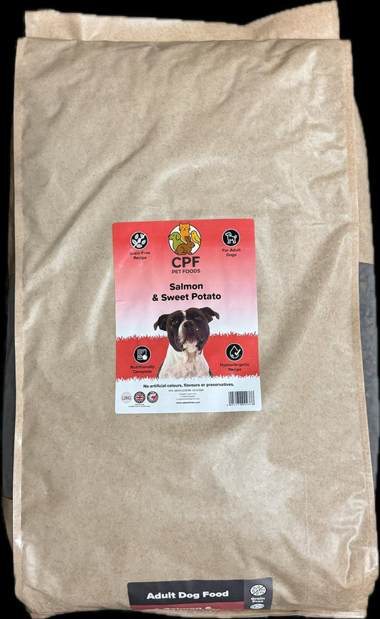 CPF PET FOODS SALMON & SWEET POTATO 12kg
