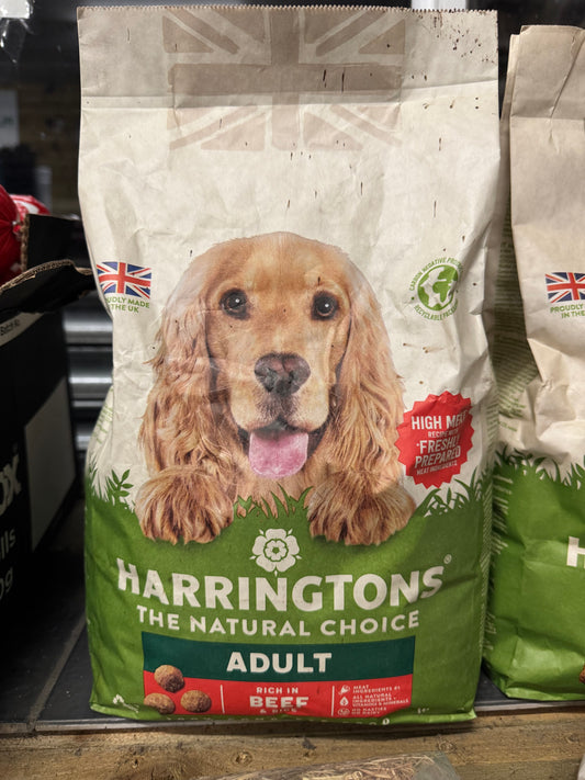 HARRINGTONS BEEF & RICE 1.7KG